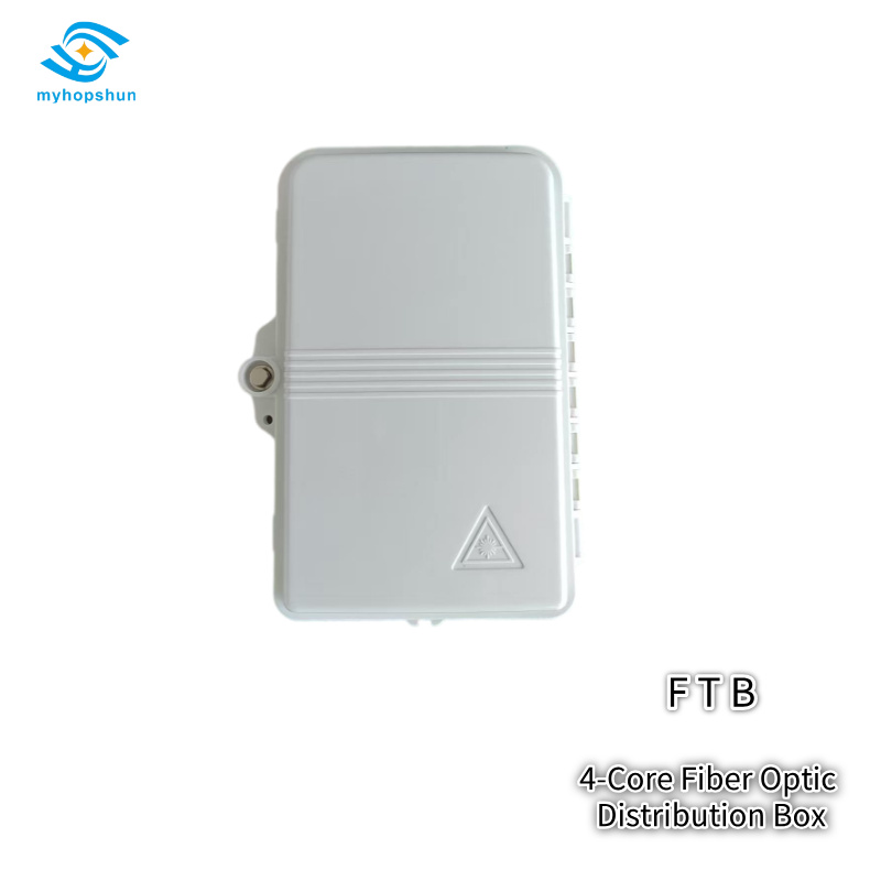 4-Core Fiber Optic Distribution Box (FTTx SC/LC/PLC Terminal Box/ODB)