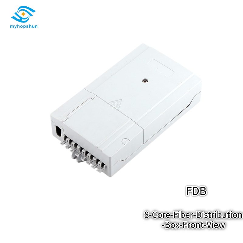 8-Core-Fiber-Distribution-Box-Front-View