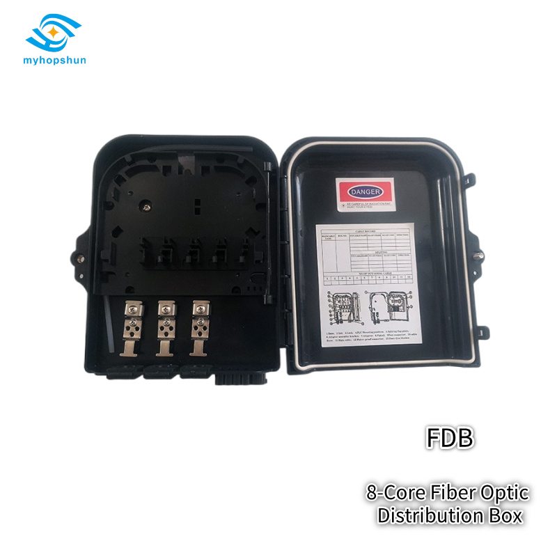 8-Core Fiber OpticDistribution Box 4