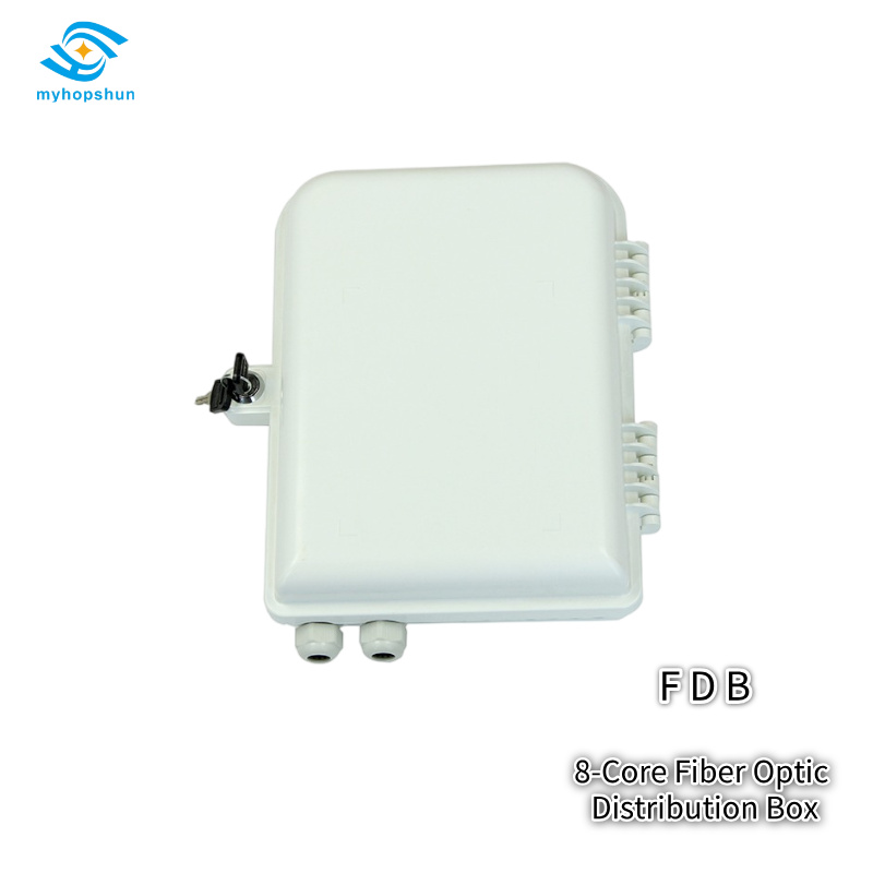8 CORE Optical fiber Distribution Box