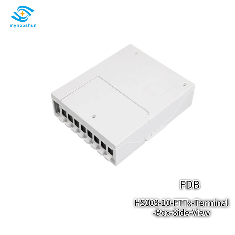 HS008-10-FTTx-Terminal-Box-Side-View