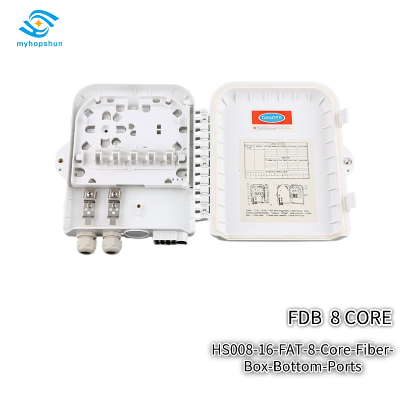 HS008-16-FAT-8-Core-Fiber-Box-Bottom-Ports