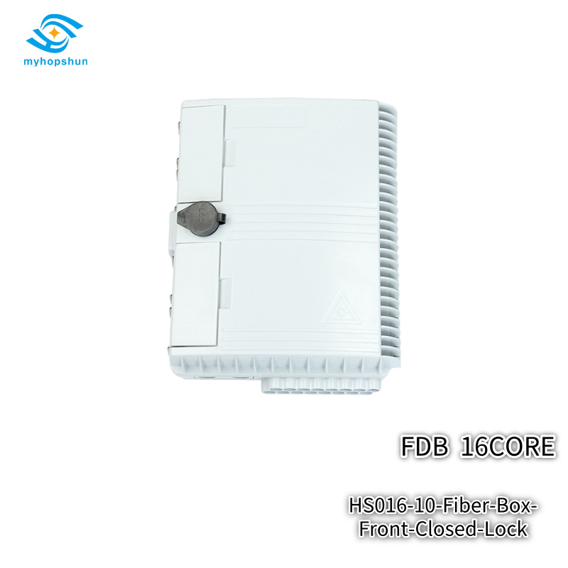 HS016-10 Fiber Distribution Box 16-Core IP65 FTTx Terminal with 3 Versions  myhopshun