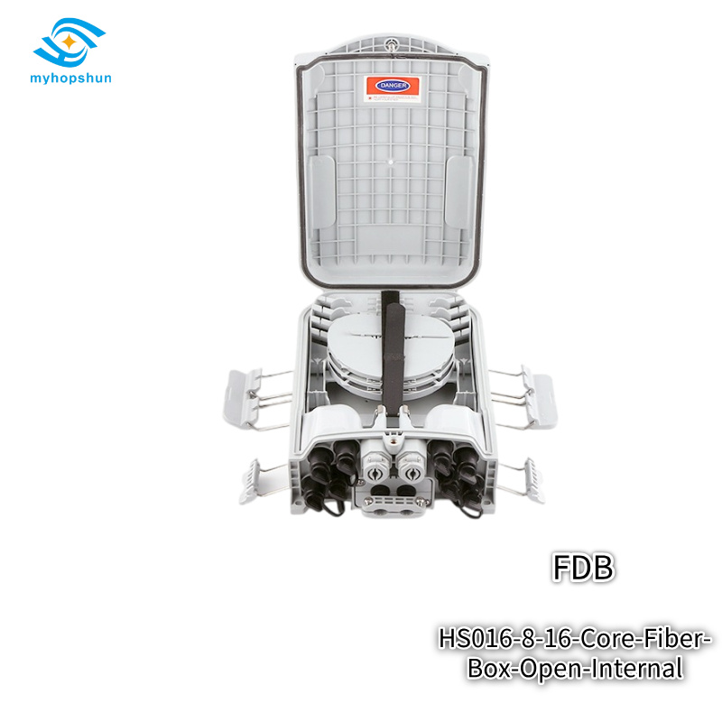 HS016-8-16-Core-Fiber-Box-Open-Internal