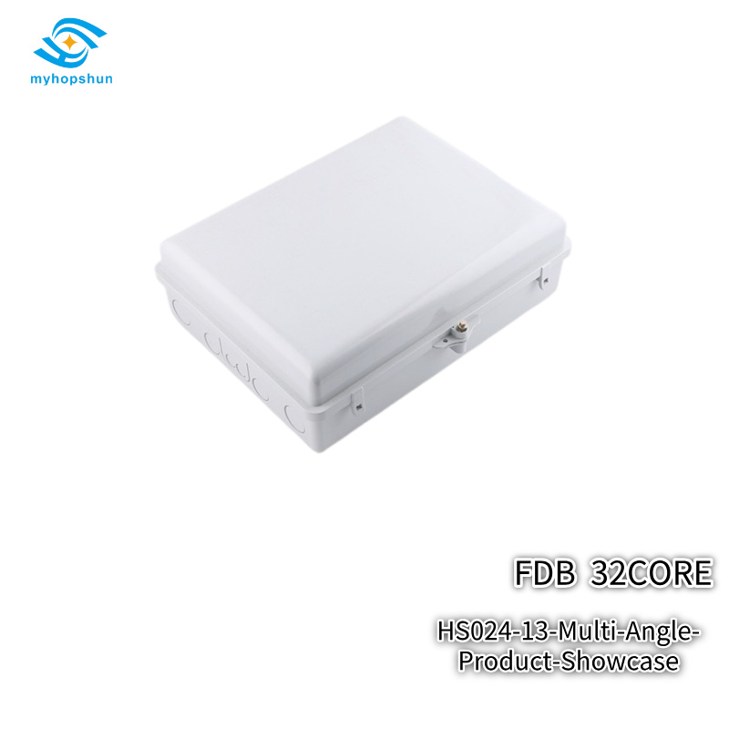 HS032-14 Fiber Distribution Box 32-Core Splitter Splice IP55 Large-Capacity FTTx Terminal  myhopshun