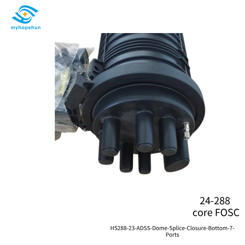 HS288-23-ADSS-Dome-Splice-Closure-Bottom-7-Ports