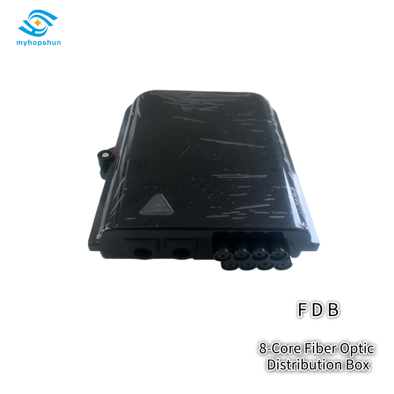 8 core Fiber Optic Distribution Box IP66 Industrial Grade Protection