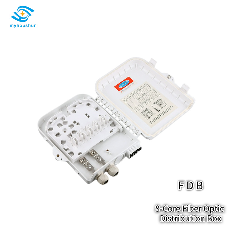 Optical Distribution Box 8 CORE FAT 5.