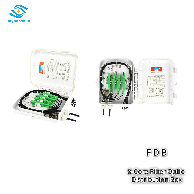 Optical Distribution Box 8 CORE FAT 6.